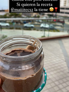 Una foto de Avena chocolatada