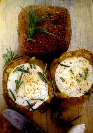 A picture of Potato-egg kebabs #foodphotographychallenge.
