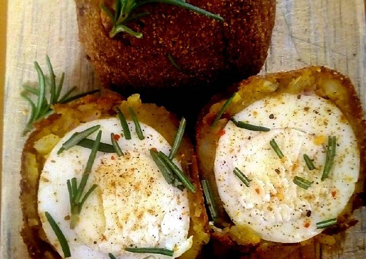How to Make Super Quick Homemade Potato-egg kebabs #foodphotographychallenge