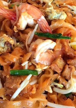 รูปของ ผัดไทยกุ้งสด