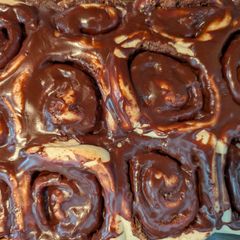 A picture of Nutella Cinnamon Rolls.