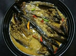 Foto resep Mangut ikan lais asap
