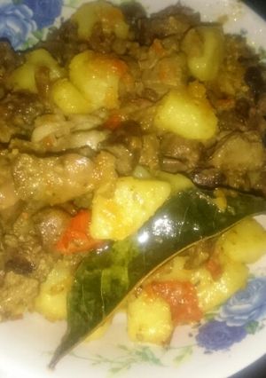 Foto resep Sambal goreng kentang ati ampela ala rikha