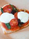 Mini Heart Pizza 🍕