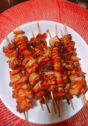Hình của món Thịt nướng rau củ.
