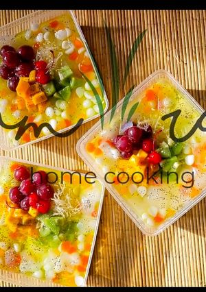 Foto resep Puding buah