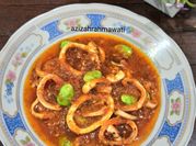 Gambar sambal cumi cumi pete