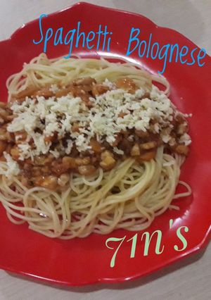Foto resep Spaghetti Bolognese Praktis anti ribet