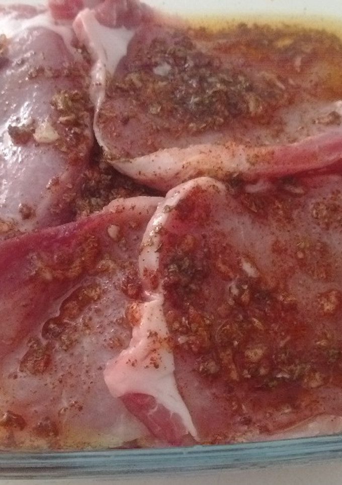 Una foto de Lomo marinado en aceite de Oliva Virgen