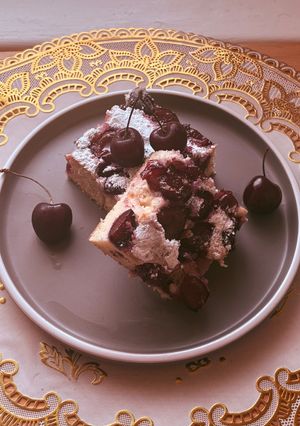 Cseresznyés bögrés recept fotója