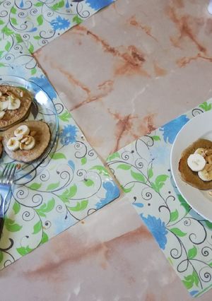 Una foto de Hotcakes de avena