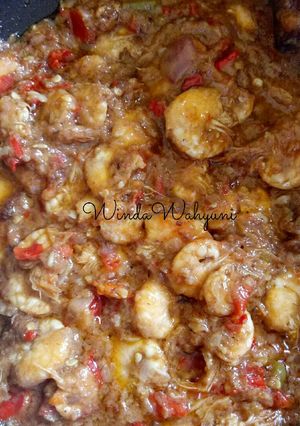 Foto resep Tumis udang asam sunti