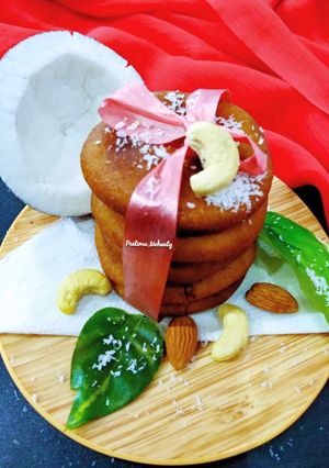 A picture of Kakara Pitha.