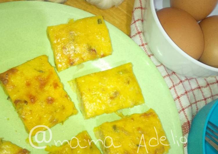Resep Tuna &amp; cheese Frittata MpAsi 9m+ yang Lezat Sekali