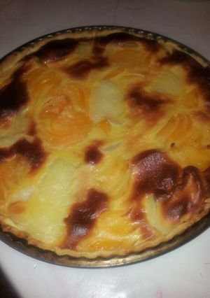 Une photo de Tarte au aux deux fruits