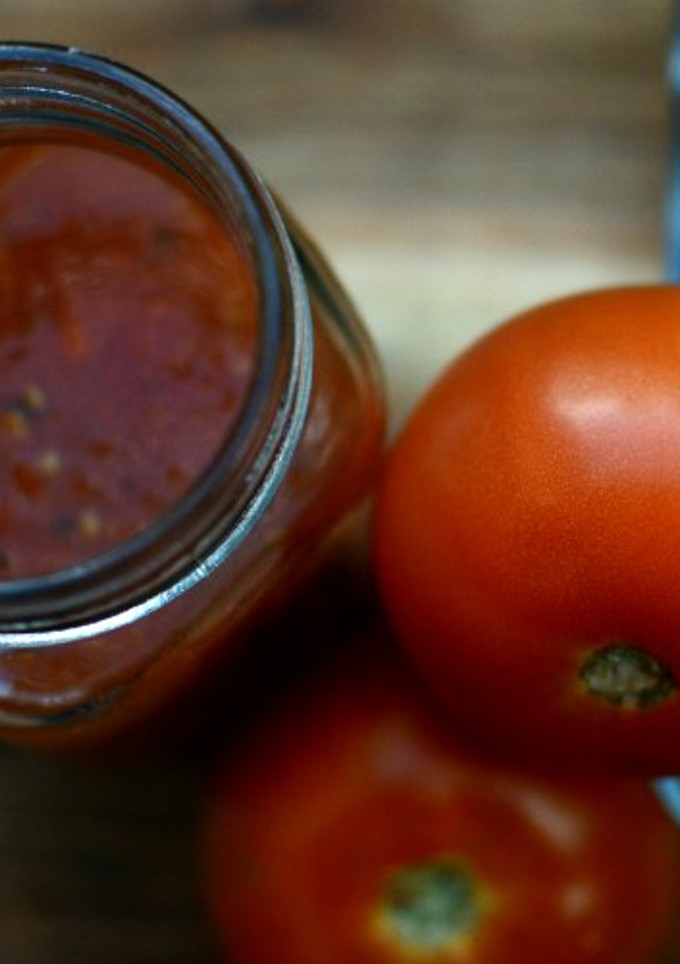 Una foto de Deliciosa sopa de tomates