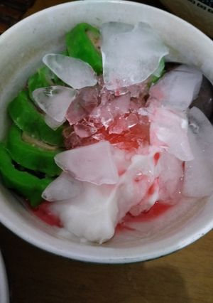 Foto resep Es Pisang Ijo