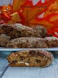 Cantucci alle castagne  con gocce di cioccolato e mandorle - Senza Glutine