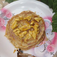 A picture of Banana pan cake.