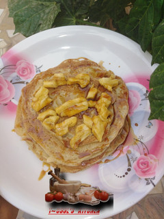 A picture of Banana pan cake.