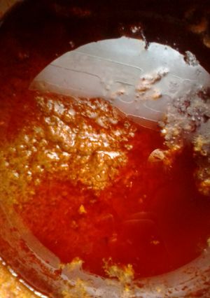 A picture of Black pepper sauce.