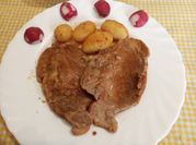 Una foto de carne al horno tierna