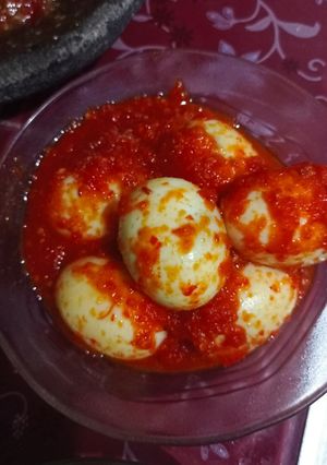 Foto resep Telur bulat balado