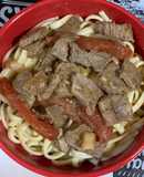 Tallarín Saltado de carne