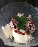 Helado casero de vainilla y stracciatella 🍃