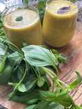 🍶🧉Gazpacho melon 🍈concombre 🥒basilic🍃