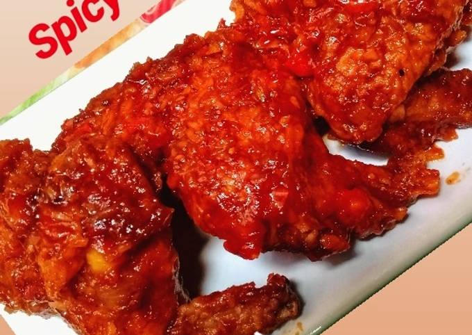 Spicy Chicken Wings (Richeese)