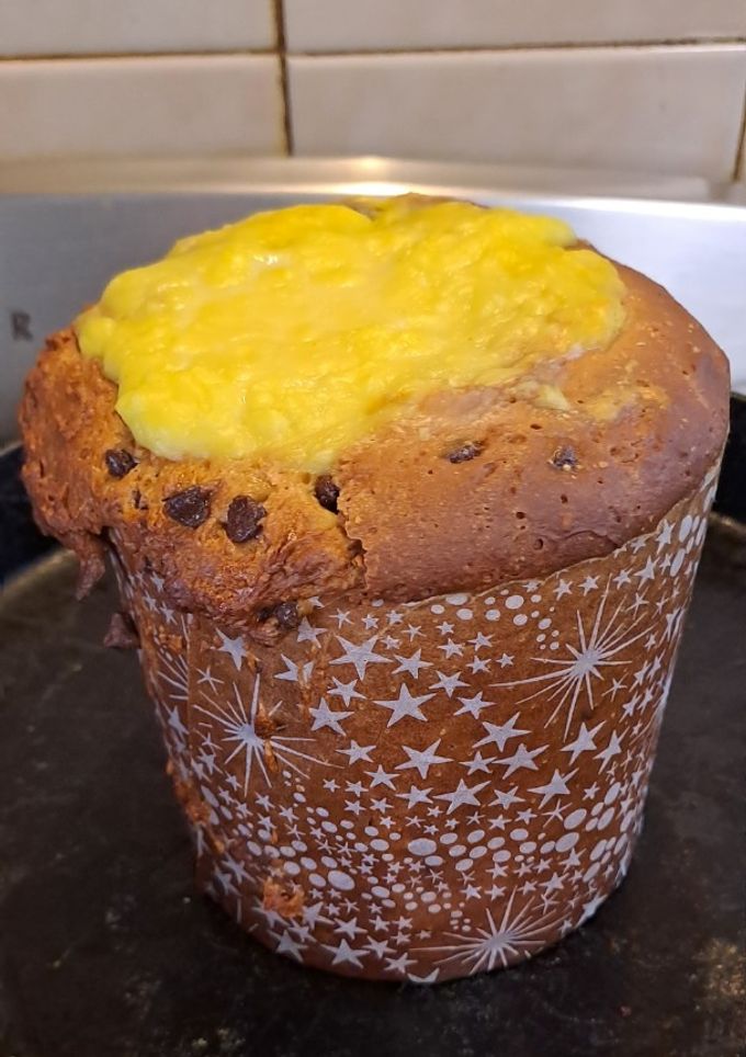 Una foto de Pan dulce sin tacc sin amasado