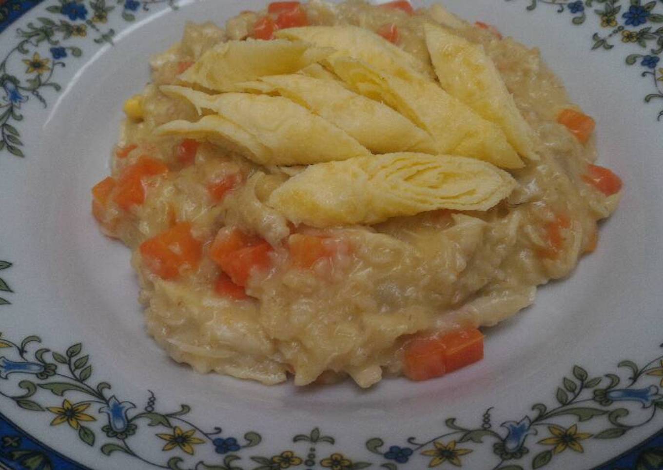 Bubur jagung gandum
