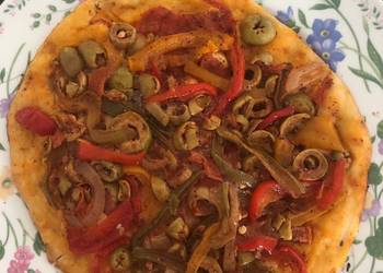 Easiest Way to Cook Appetizing Five minutes pizza 