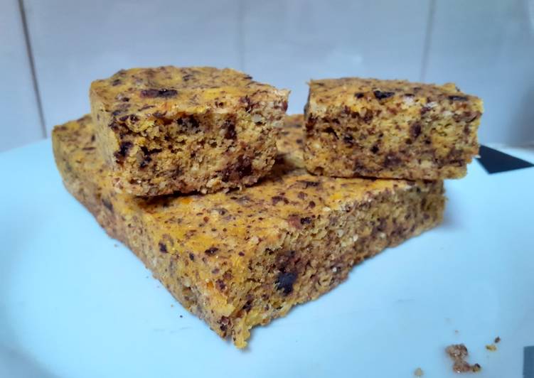 Bolo de laranja e chocolate