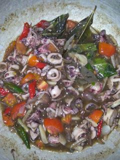 Foto resep Tumis cumi hitam