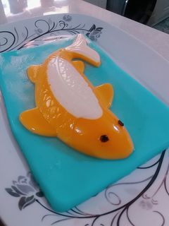 عکسی از دستور ژله بستنی خوشمزه