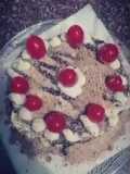 Choco Orange Ice cake
