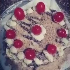 A picture of Choco Orange Ice cake.