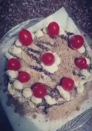A picture of Choco Orange Ice cake.