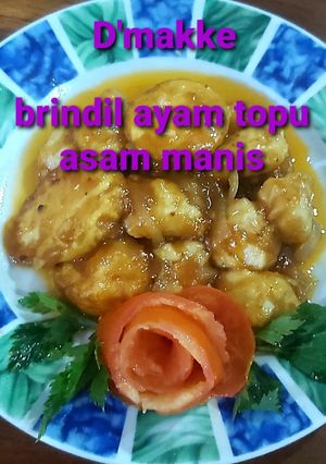 Foto resep Brindil ayam, topu asam manis