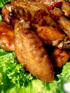A picture of Fried Chicken Wings with Fish Sauce (so good with rice 😆).