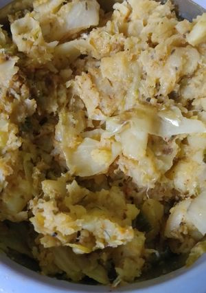पत्ता गोभी की भुजिया (patta gobhi ki bhujiya recipe in Hindi) रेसिपी मुख्य फोटो