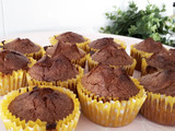 Muffins de chocolate