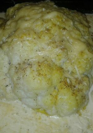 Una foto de Coliflor tiernizado en leche