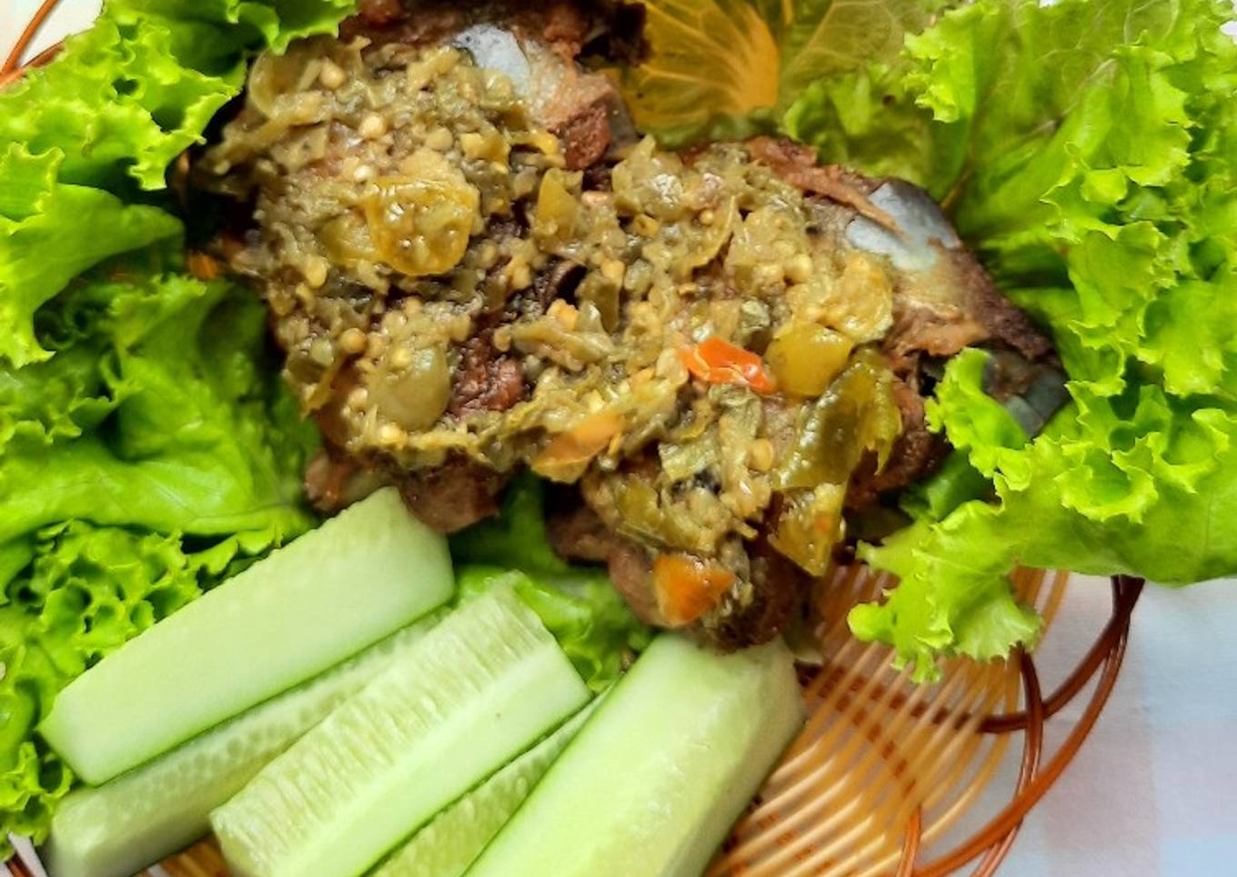 Ayam Goreng sambel ijo
