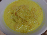 Sawi putih masak santan