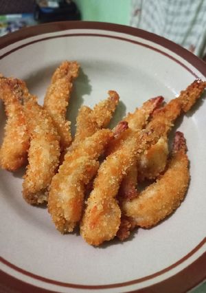 Foto resep Ebi furai / udang goreng tepung