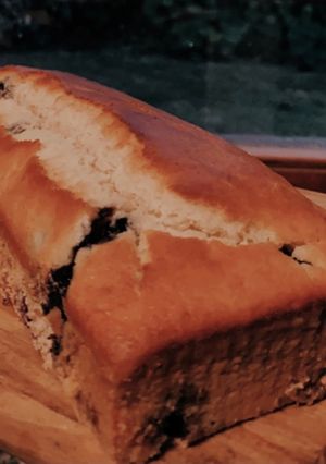 Una foto de Budín limón y arándanos 🍋