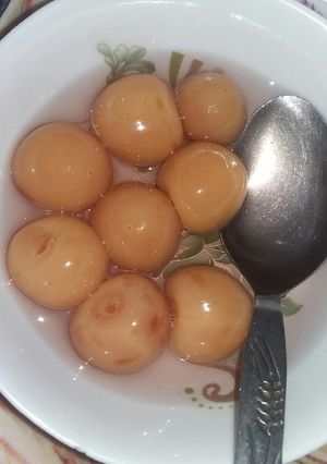 عکسی از دستور کامپوت گیلاس زرد